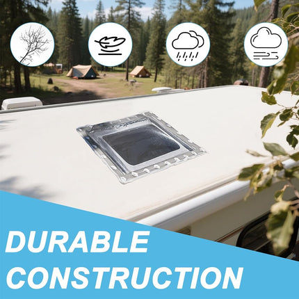 XMK RV Skylight Replacement,18"x18" Skylight Outer Dome Fit 14"x14" Opening