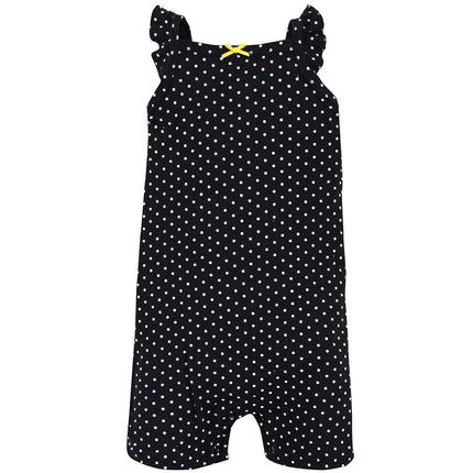 Mamelucos de algodón unisex Hudson Baby, Poppy Daisy, 12-18 meses