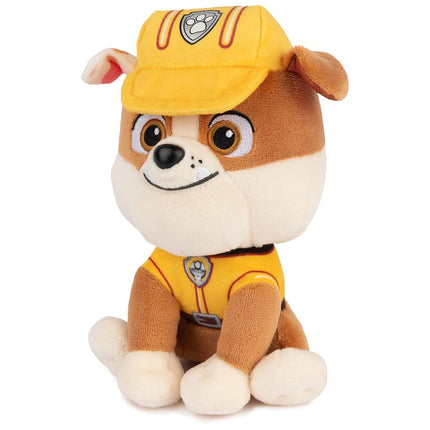GUND Official Paw Patrol Rubble in Signature Construction Uniform Plush Toy 1+ Years 6" (Styles May Vary)