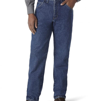 Vaqueros Wrangler Riggs Workwear para hombre, azul marino morado, 30W 30L UK