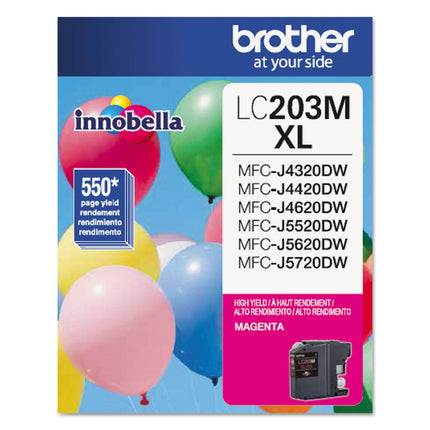 Brother Printer LC203M High Yield Ink Cartridge, M
