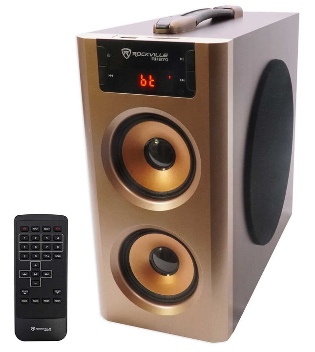 Rockville RHB70 Home Theater Compact Powered Speak
