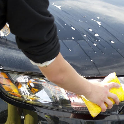 Detailer's Choice 9-24M8 Microfiber Scrub Sponge,Yellow