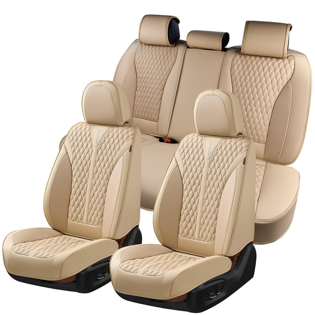 Coverado Car Seat Covers Full Set, Waterproof Napp