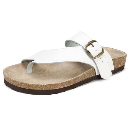 White Mountain Women's Carly,White Leather,11 B US