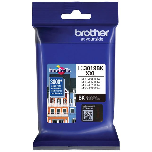 BROTHER LC3019BK Super High Yield Black Ink Cartri