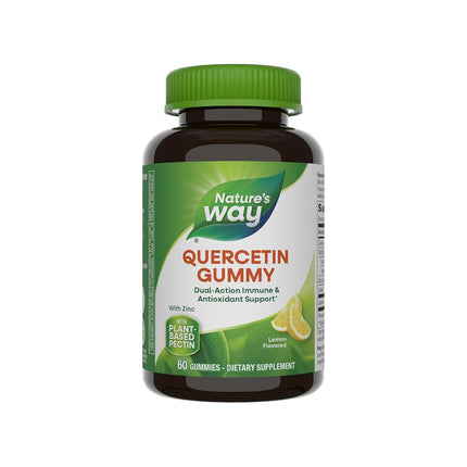 Nature’s Way Quercetin Gummies with Zinc, Immune D