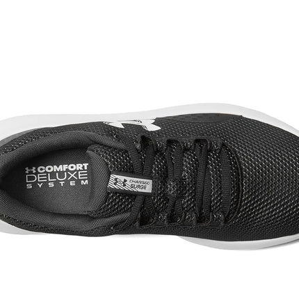 Zapatillas Charged Surge 4 de Under Armour para hombre, (002) Negro/Antracita/Blanco, 10.5 X-Wide