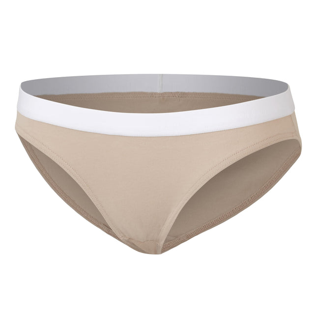 Hanes Originals Sous-vêtements Fille, Culottes Bikini, Couleurs Unies et Imprimés, Lot de 6, Noir, Nude, Gris, Blanc, 16