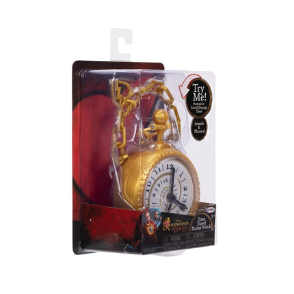 DESCENDENTS Disney Descendants Rise of Red Time Travel Pocket Watch, Reds Pocket Watch, Interactive Play, Sounds and Phrases, Includes Batteries