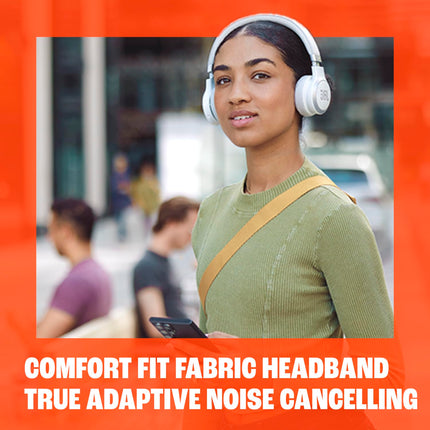 JBL Live 670NC - Auriculares inalámbricos supraaurales con cancelación de ruido adaptativa con Smart Ambient, hasta 65 horas de batería con carga rápida, diseño ligero, cómodo y plegable (azul)