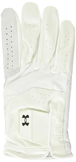 Under Armour Men's Iso-Chill Golf Glove, White (100)/White, Right Hand X-Large