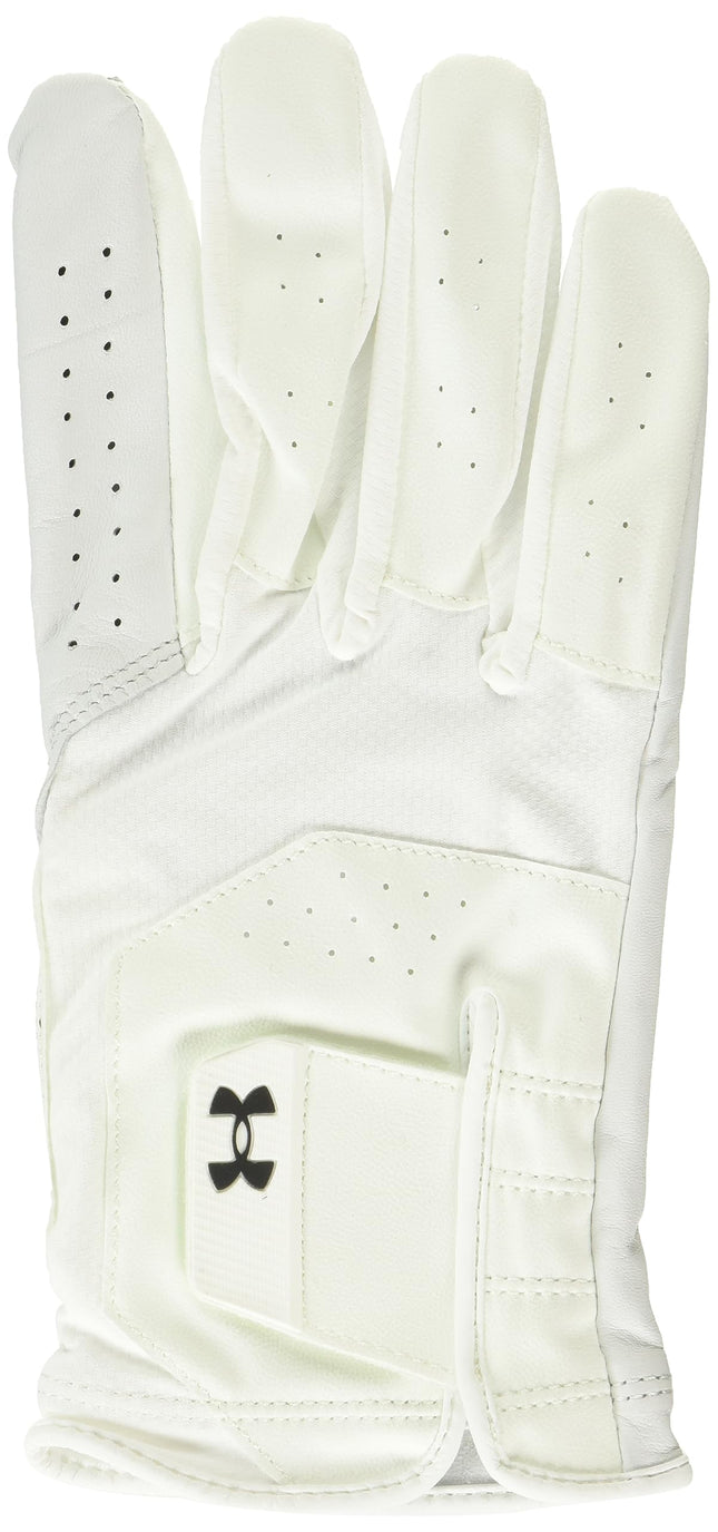 Under Armour Men's Iso-Chill Golf Glove, White (10