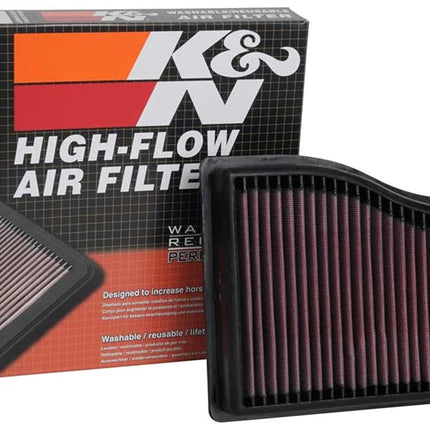 K&N Engine Air Filter: High Performance, Premium, Washable, Replacement Filter: Compatible with 2018-2019 MERCEDES BENZ (A160, A180, A200, B160, B180, B200), 33-3132, Rot