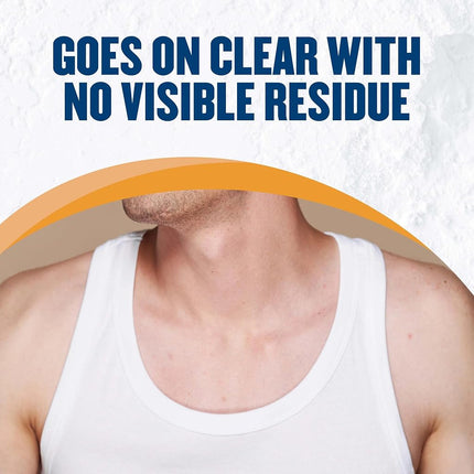 Gold Bond No Mess Clear Invisible Body Powder Spray, Deodorant Spray, 7 oz.