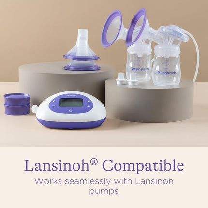 Lansinoh Breast Pump Flanges, 21mm, 2 Count