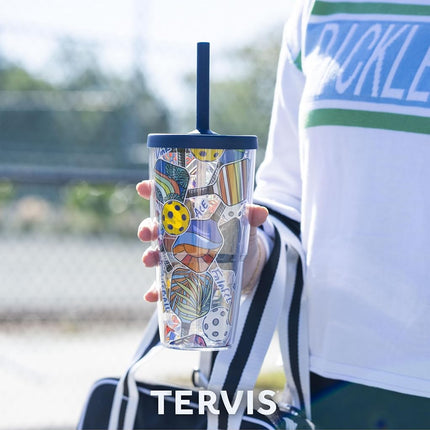 Tervis Harry Potter - No dejes que los muggles te depriman, vaso de viaje de doble pared aislado hecho en EE. UU., mantiene las bebidas frías y calientes, 710 ml con tapa de pajita, Clásico