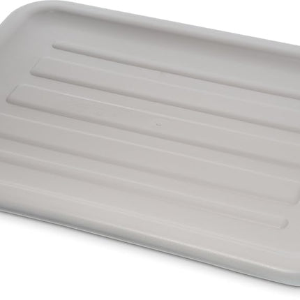 Carlisle FoodService Products 4401223 Comfort Curve Universal Bus/Utility Box Lid, 15" x 20", Gray (Pack of 12)
