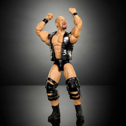 Mattel WWE Elite Collection Action Figure & Accessories, Steve Austin