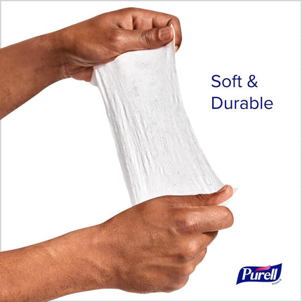 PURELL Hand and Face Sanitizing Wipes - Clean Refreshing Scent Non-Alcohol Wipes 40 Count Canisters (Case of 6) - 9120-06-CMR