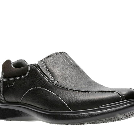 Clarks Men's Cotrell Free Loafers, Black Oily Leather, 6 UK