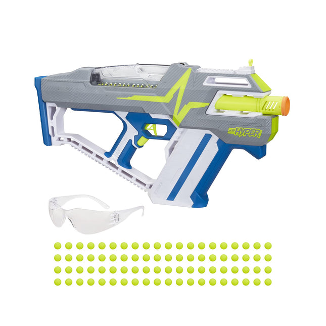 NERF Hyper Mach-100 Fully Motorized Blaster, 80 Hy