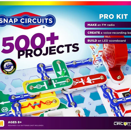 Snap Circuits PRO SC-500 Electronics Discovery Kit