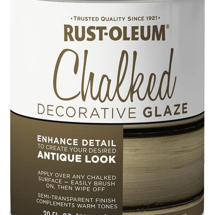 Rust-Oleum 285140 Ultra Matte Interior Chalked Paint 30 oz, Linen White