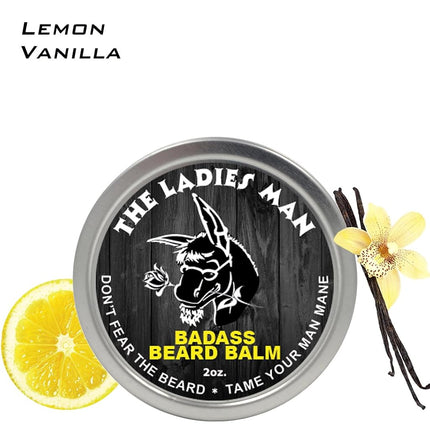 Badass Beard Care Beard Balm 2 oz The Ladies Man