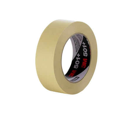Cinta de enmascarar especial 3M de alta temperatura 501+, 48 mm x 55 m, convenientemente empaquetada