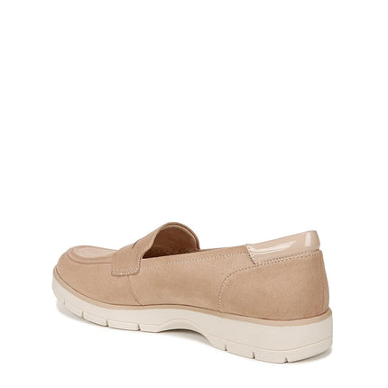 Dr. Scholl's Women's Nice Day Loafer, Cuban Sand Microfiber, 5.5 UK