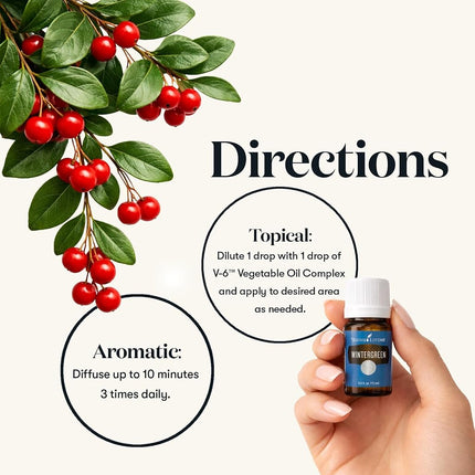Wintergreen Essential Oil by Young Living 15ml