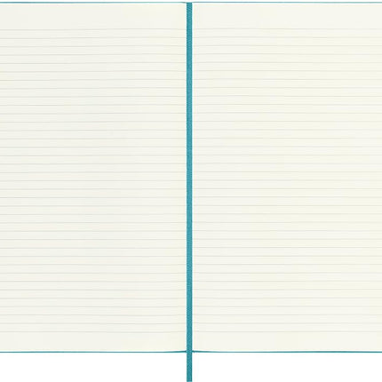 Moleskine - Classic Hard Cover Notebook - Ruled - Extra Large - Reef Blue
