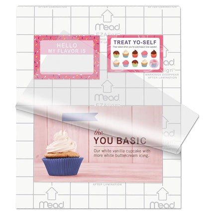 Pochettes de plastification thermique Mead, feuilles de plastification, pochette format lettre, 3 mil, EZ-Align, paquet de 100 (39029)