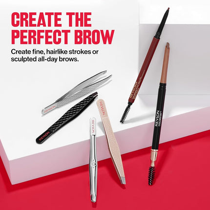 Revlon Expert Tweezer-Slant Tip, 6 pack