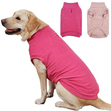 IECOii 2 Pack 3XL Dog Sweater - Fleece Pullover Ve
