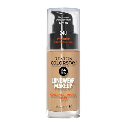 Revlon Colorstay Liquid Foundation Makeup for Comb