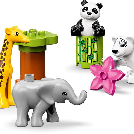 LEGO DUPLO La vie en ville : les bébés animaux 10904 – Briques de construction (9 pièces)