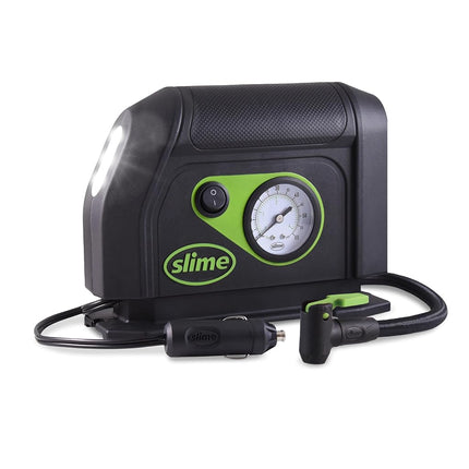 Slime 40050 Tire Inflator (12-V with Gauge and Lig
