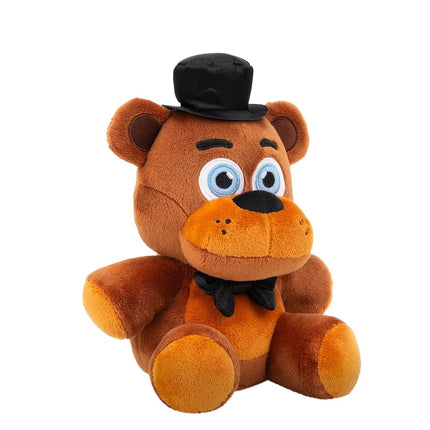 Five Nights At Freddy's Classic Freddy Plush - 8-Inch Stuffie with Soft Material and Glow-In-The-Dark Eyes