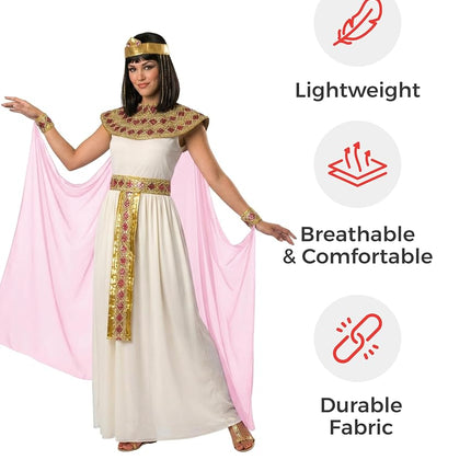 Morph Cleopatra Costume Women, Halloween Costumes for Women, M