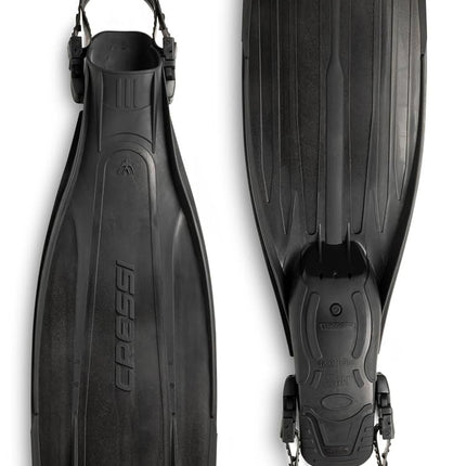 Cressi Prolight Fins - Black/Black, Small/Medium