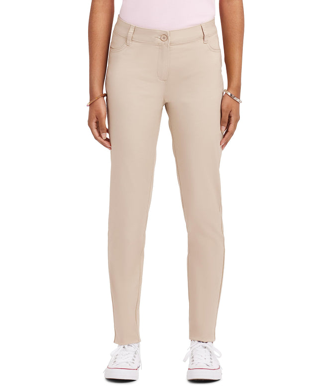 IZOD Juniors Uniform Stretch Jegging, Khaki, 1