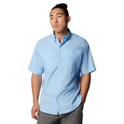 Columbia Men's Tamiami 2 Short Sleeve Shirt, Short Sleeve Shirt, Sail, M