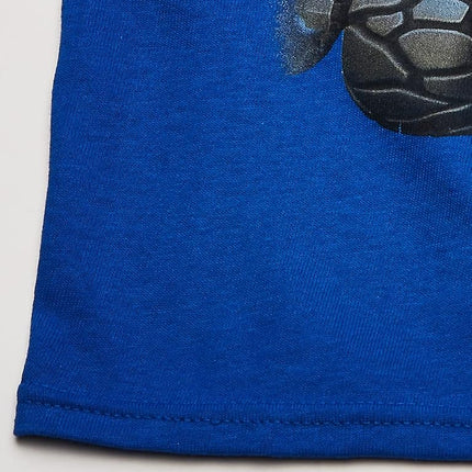 Camiseta de manga corta para niños pequeños Nickelodeon Blaze and the Monster Machines, azul rey, 2T
