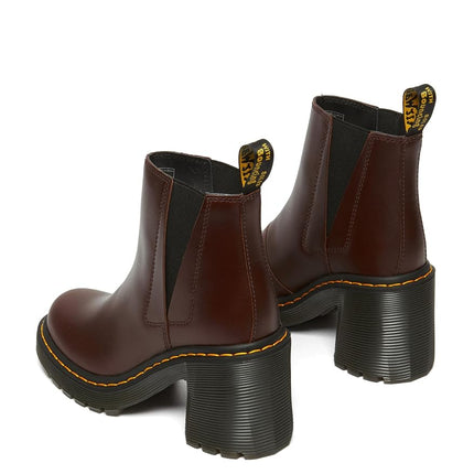 Dr. Martens womens Spence Fashion Boot, Dark Brown, 5