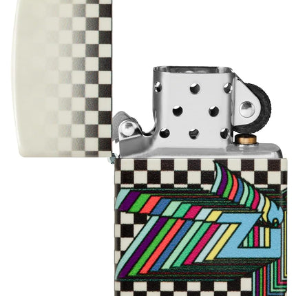 Zippo Pewter Emblem Lighter