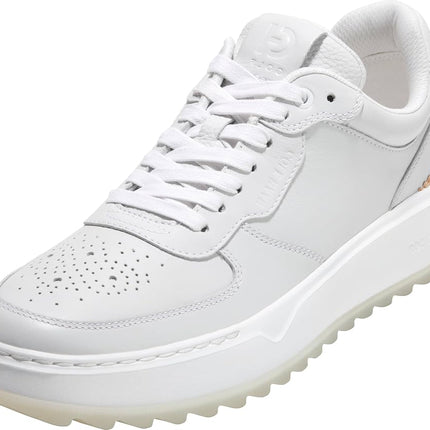 Cole Haan Men's Grandpro Crossover Golf Sneaker, Optic White/White Waterproof, 8-W UK