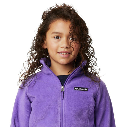 Columbia Girl's Benton Springs Fleece Jacket, Grape Gum, X-Large