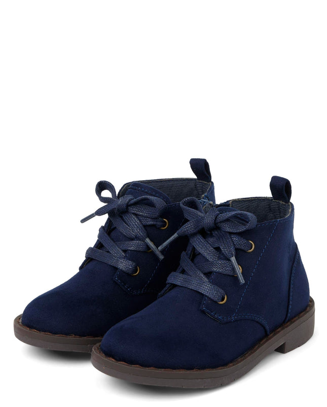 Gymboree boy's and Toddler Short Ankle Boots, Navy